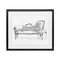 Stupell Industries Lounging Beast Cheetah Framed Print Under Glass, design by Victoria Barnes